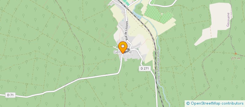 localisation de l'entreprise MADAME MADELEINE BEAULIEU  MUTIGNY