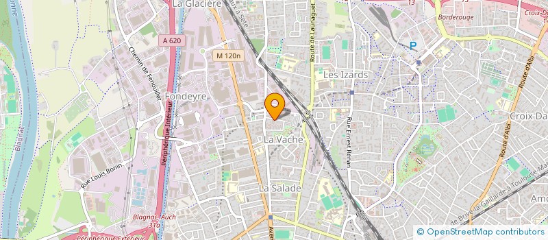 localisation de l'entreprise MADAME MADELEINE BENAZET à TOULOUSE