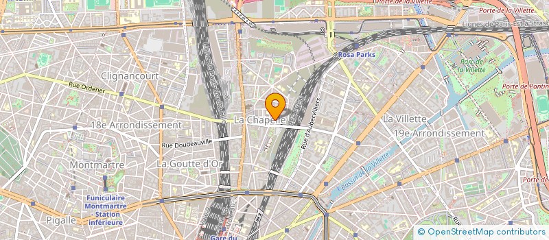 localisation de l'entreprise MADAME MADELEINE BERNARDIN  PARIS