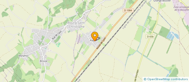 localisation de l'entreprise MADAME MADELEINE BERNIN  PEROUGES