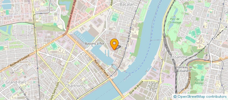 localisation de l'entreprise MADAME MADELEINE BESSAC  BORDEAUX