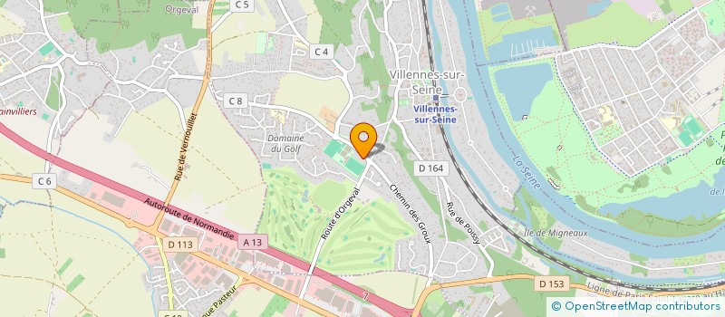 localisation de l'entreprise MADAME MADELEINE BIBOUM à TRIEL-SUR-SEINE
