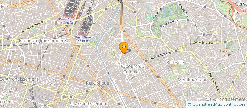 localisation de l'entreprise MADAME MADELEINE BISSON à PARIS