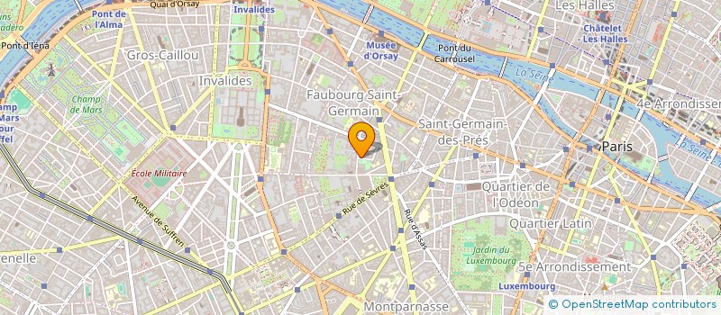 localisation de l'entreprise MADAME MADELEINE BLANCHARD  PARIS