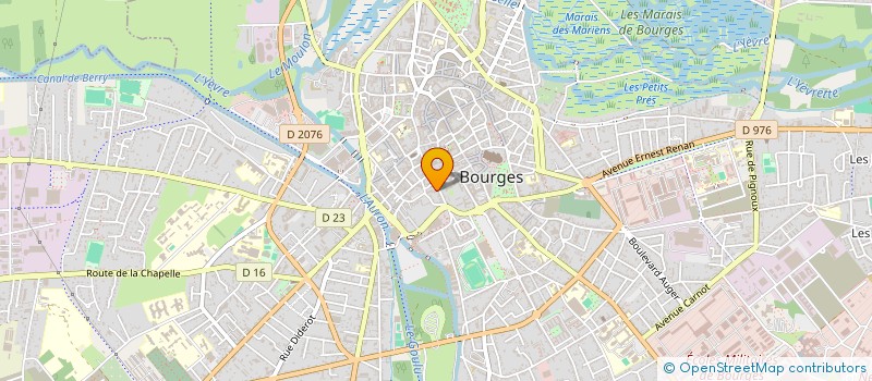 localisation de l'entreprise MADAME MADELEINE BOISSONNET  BOURGES