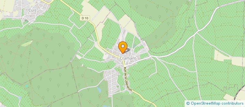 localisation de l'entreprise MADAME MADELEINE BON à CRAMANT