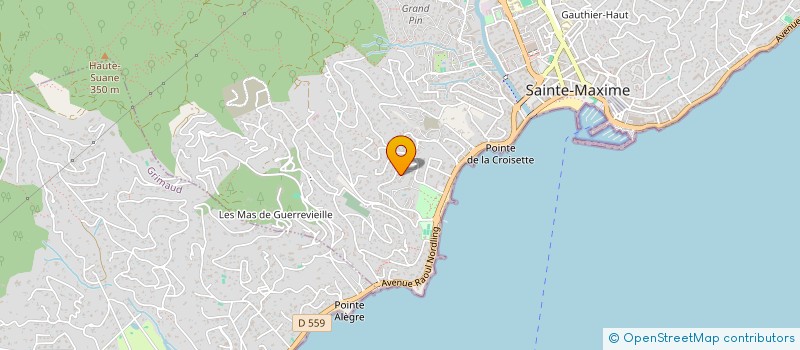 localisation de l'entreprise MADAME MADELEINE BOU ANICH à SAINTE-MAXIME