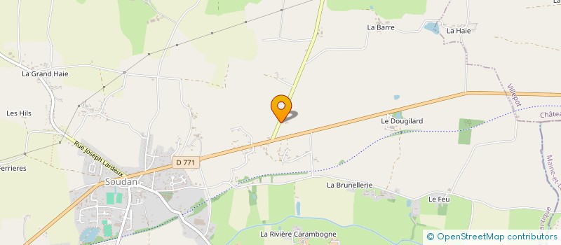 localisation de l'entreprise MADAME MADELEINE BOUCHERIE  SOUDAN