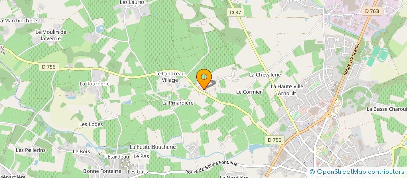 localisation de l'entreprise MADAME MADELEINE BOUHIER à VALLET