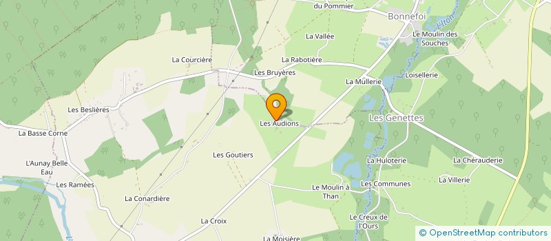 localisation de l'entreprise MADAME MADELEINE BOURD à BONSMOULINS
