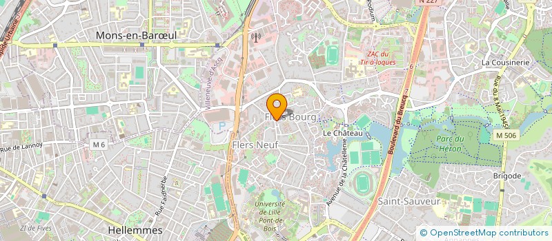 localisation de l'entreprise MADAME MADELEINE BRANCHE  VILLENEUVE-D'ASCQ