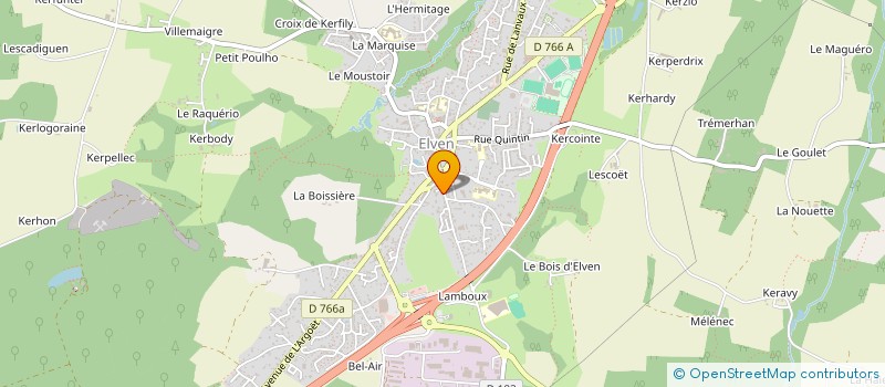 localisation de l'entreprise MADAME MADELEINE BRAVO-MORALES à ELVEN