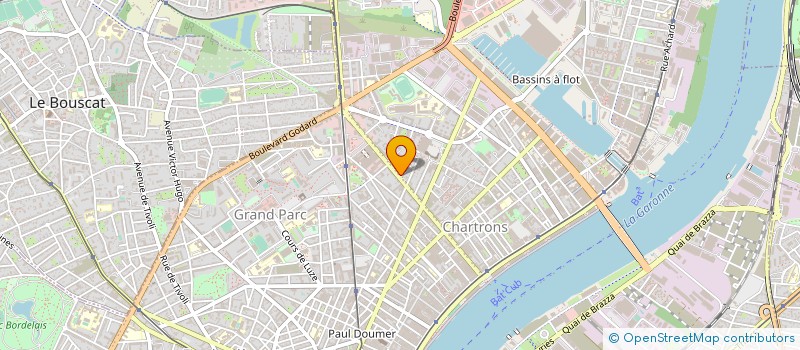 localisation de l'entreprise MADAME MADELEINE BRIDONNEAU à BORDEAUX