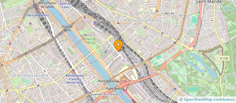 localisation de l'entreprise MADAME MADELEINE BUANGA SASA  PARIS