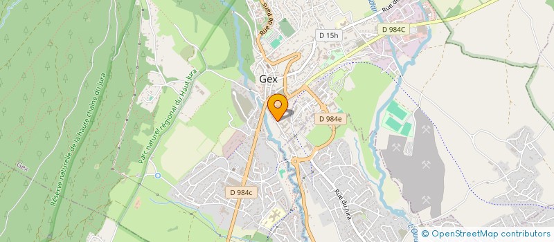 localisation de l'entreprise MADAME MADELEINE CADOUX  CESSY