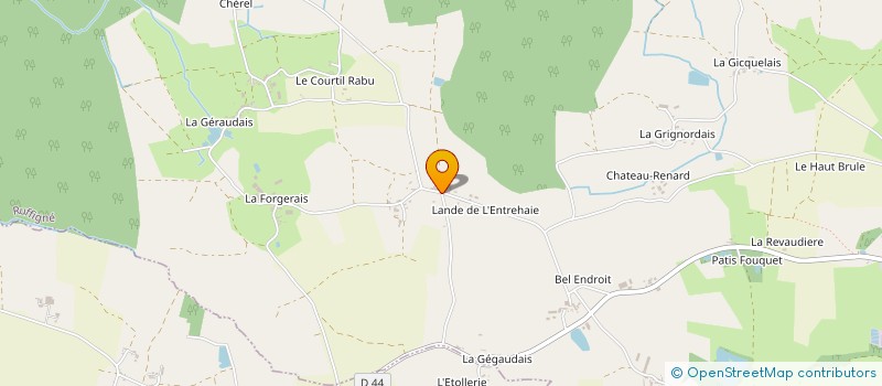 localisation de l'entreprise MADAME MADELEINE CARIS à RUFFIGNE