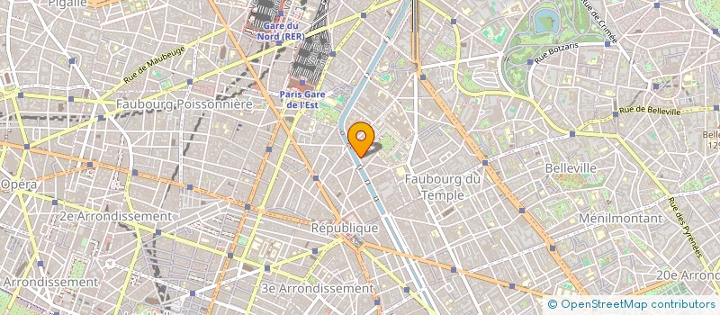 localisation de l'entreprise MADAME MADELEINE CARTILLIER  PARIS