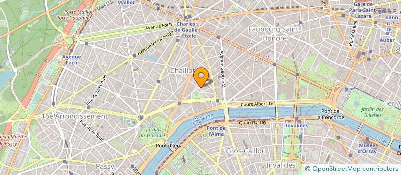 localisation de l'entreprise MADAME MADELEINE CHAPSAL  PARIS