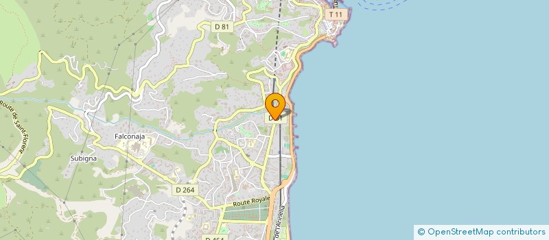 localisation de l'entreprise MADAME MADELEINE CHIARONI à BASTIA