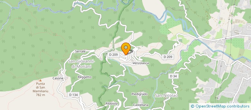 localisation de l'entreprise MADAME MADELEINE CIMIGNANI  SANTA-LUCIA-DI-MORIANI