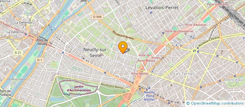 localisation de l'entreprise MADAME MADELEINE CLAISSE à NEUILLY-SUR-SEINE