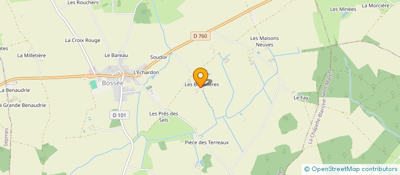 localisation de l'entreprise MADAME MADELEINE CLARTE  VOU