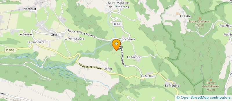 localisation de l'entreprise MADAME MADELEINE CLERC à CHAMPAGNEUX
