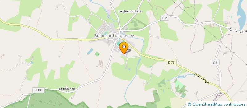 localisation de l'entreprise MADAME MADELEINE COCHARD  CHENILLE-CHAMPTEUSSE