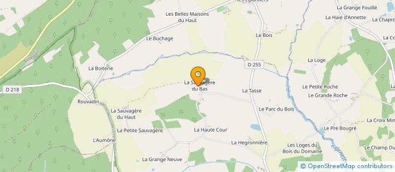 localisation de l'entreprise MADAME MADELEINE COLLET à GESVRES
