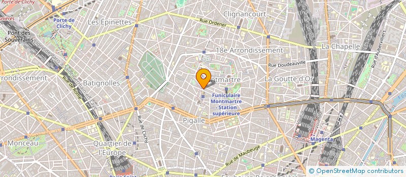 localisation de l'entreprise MADAME MADELEINE COMBOURIEU  PARIS