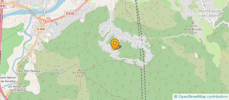 localisation de l'entreprise MADAME MADELEINE COMPANYO  LE BOULOU