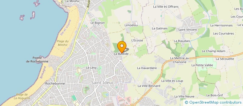 localisation de l'entreprise MADAME MADELEINE COUAPEL  SAINT-MALO