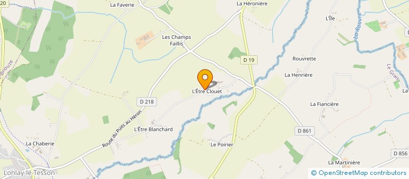 localisation de l'entreprise MADAME MADELEINE COURTOIS à LONLAY-LE-TESSON