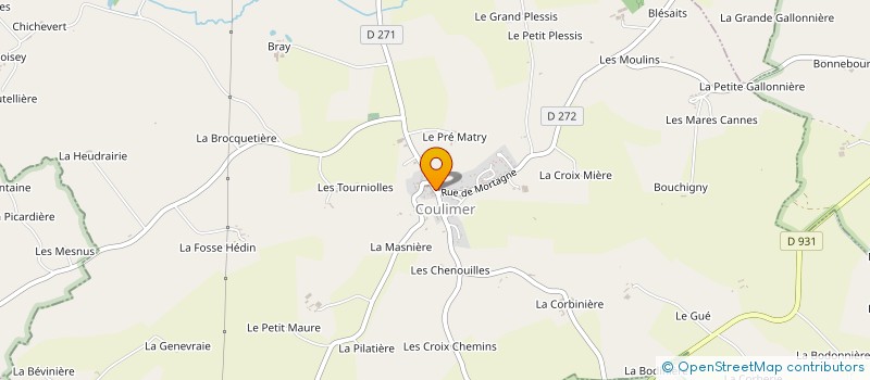 localisation de l'entreprise MADAME MADELEINE COYEAU à VIDAI