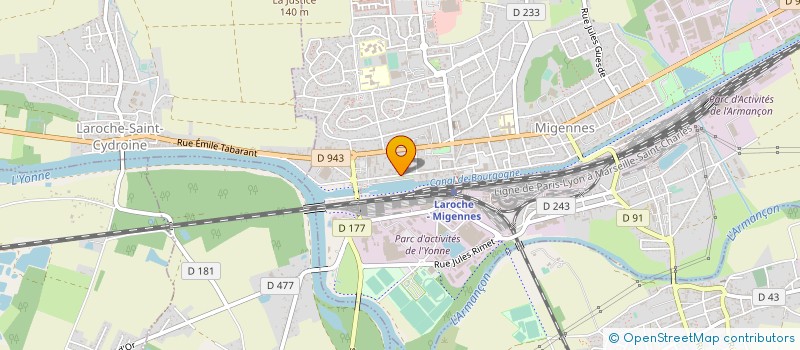 localisation de l'entreprise MADAME MADELEINE DARDA à MIGENNES