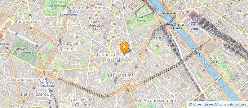 localisation de l'entreprise MADAME MADELEINE DAUGEARD à PARIS