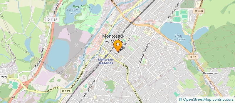 localisation de l'entreprise MADAME MADELEINE DAVIET à MONTCEAU-LES-MINES