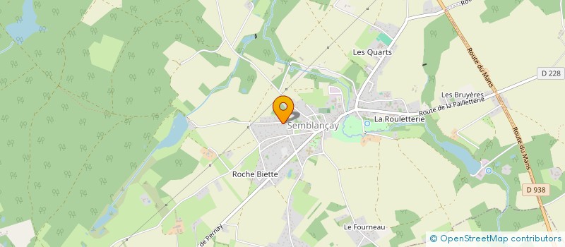 localisation de l'entreprise MADAME MADELEINE DE  JESSEY  SEMBLANCAY