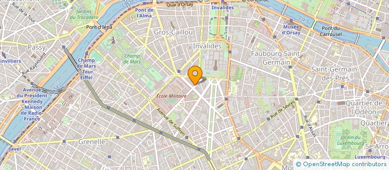 localisation de l'entreprise MADAME MADELEINE DELACARTE  PARIS