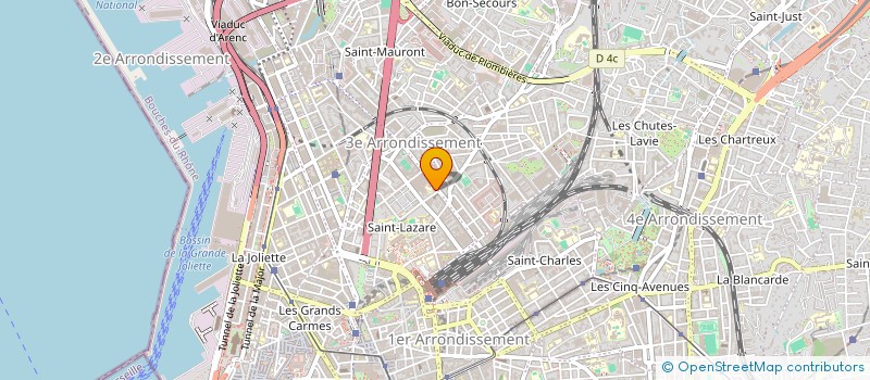 localisation de l'entreprise MADAME MADELEINE DEMARCHE à MARSEILLE