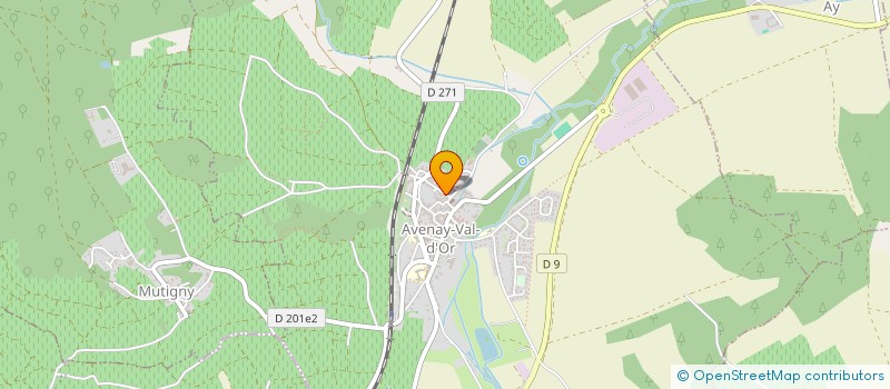 localisation de l'entreprise MADAME MADELEINE DISS  AY-CHAMPAGNE