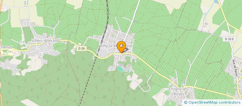 localisation de l'entreprise MADAME MADELEINE DORIGNY  RILLY-LA-MONTAGNE