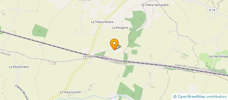 localisation de l'entreprise MADAME MADELEINE DOS SANTOS  LE GAULT-DU-PERCHE