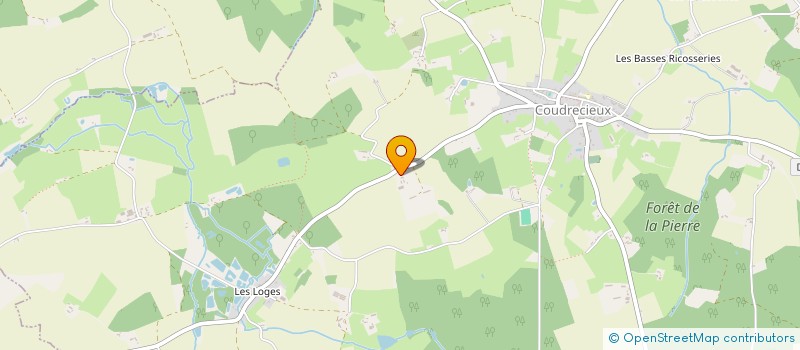 localisation de l'entreprise MADAME MADELEINE DUBOIS  COUDRECIEUX
