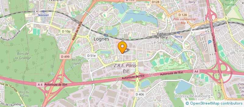 localisation de l'entreprise MADAME MADELEINE DUFOND à LOGNES