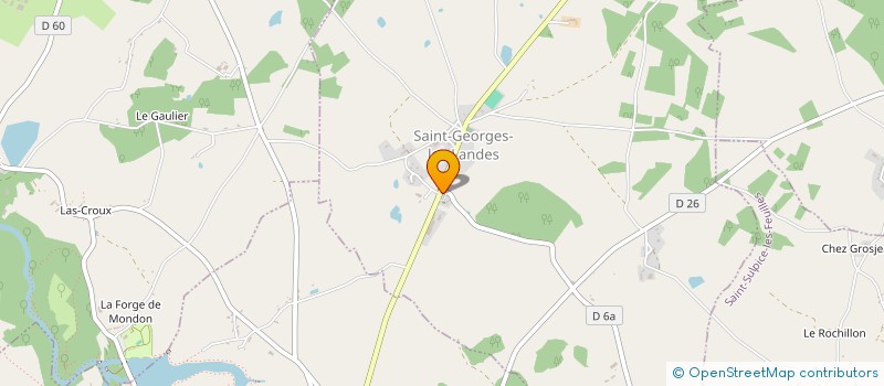 localisation de l'entreprise MADAME MADELEINE DUMY à SAINT-GEORGES-LES-LANDES