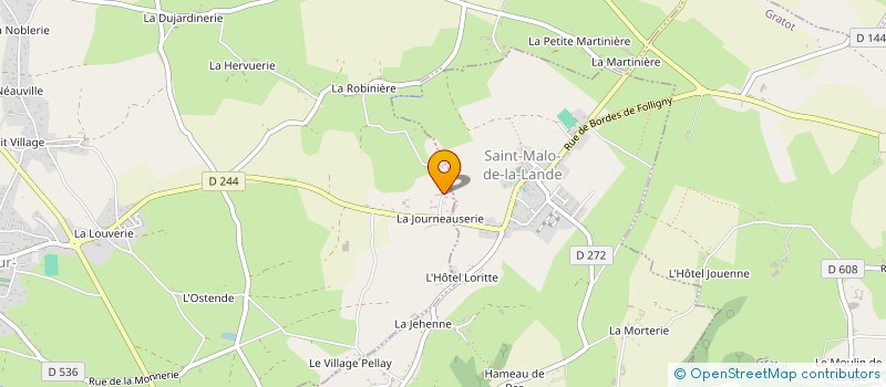 localisation de l'entreprise MADAME MADELEINE DUPONT à BLAINVILLE-SUR-MER
