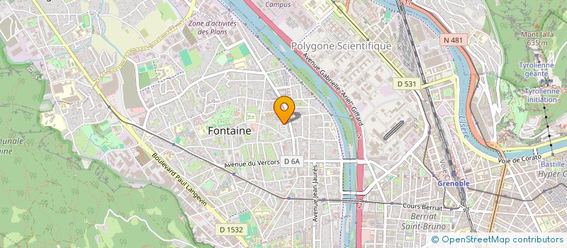 localisation de l'entreprise MADAME MADELEINE DUVAL  FONTAINE