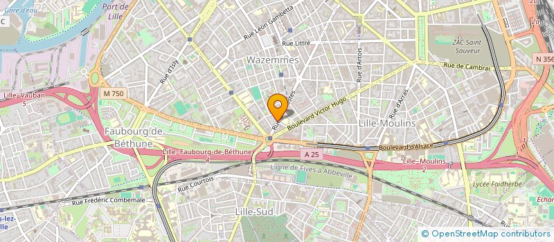 localisation de l'entreprise MADAME MADELEINE EMELDA DJOMATCHOUA NGAMALEU à LILLE