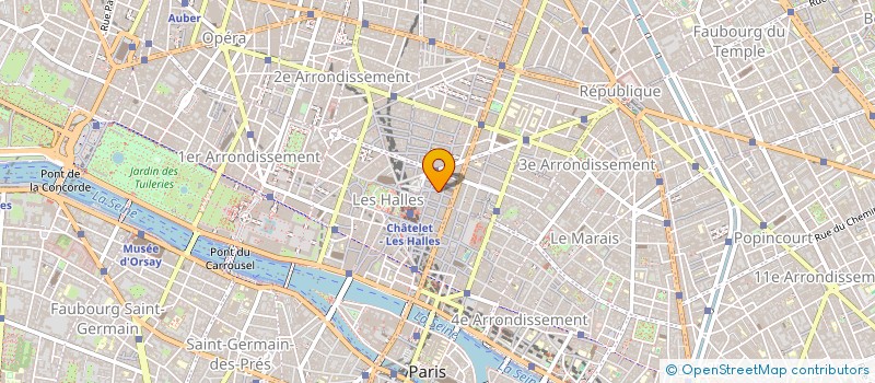 localisation de l'entreprise MADAME MADELEINE ERBS  PARIS